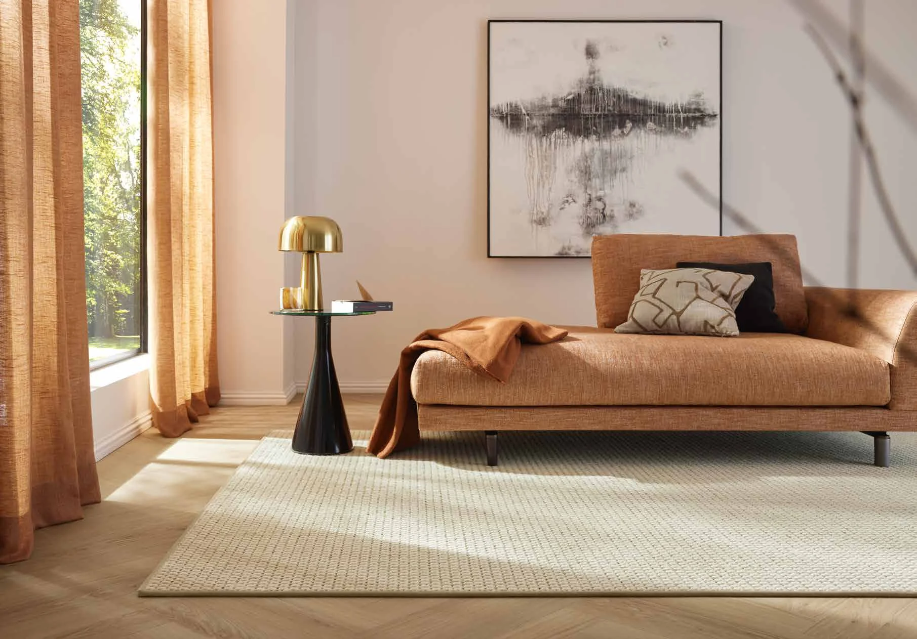 JAB tepih u elegantnom savremenom enterijeru - Mara Home