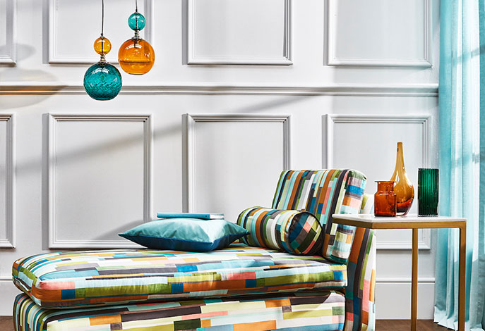 PT MEBL ŠTOF SA GEOMETRIJSKIM ŠARAMA