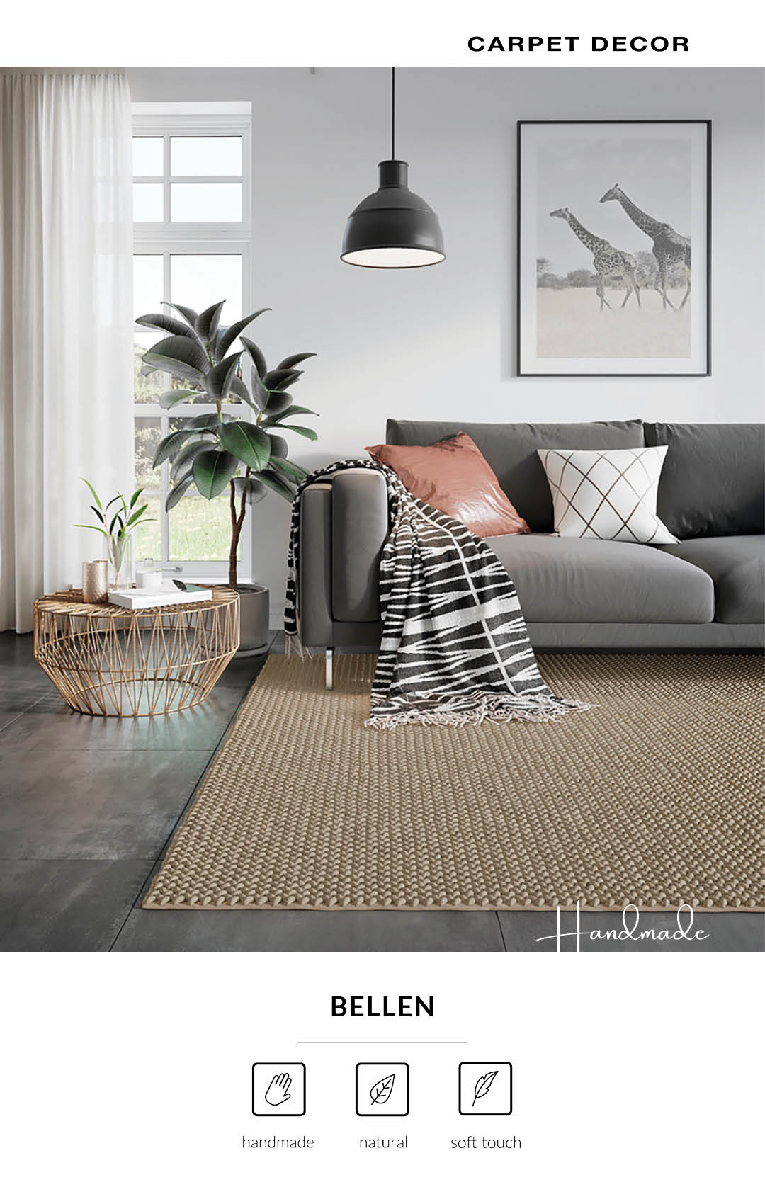 CARPET DECOR™ HANDMADE TEPISI