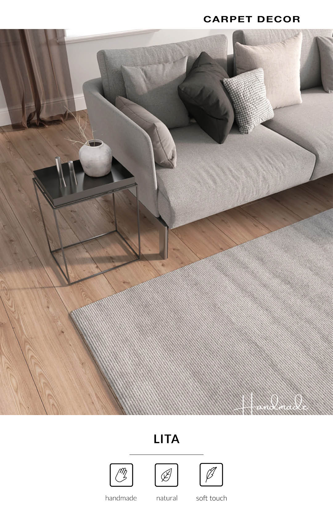 CARPET DECOR™ HANDMADE TEPISI