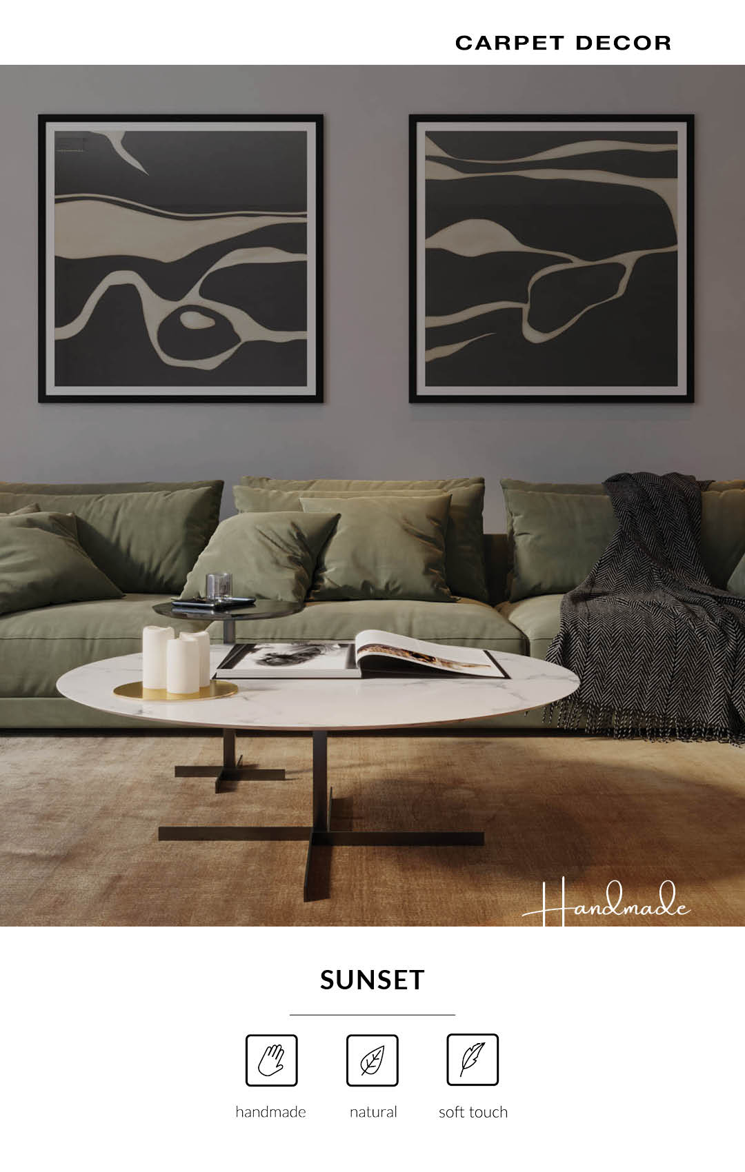 CARPET DECOR™ HANDMADE TEPISI - Dezen