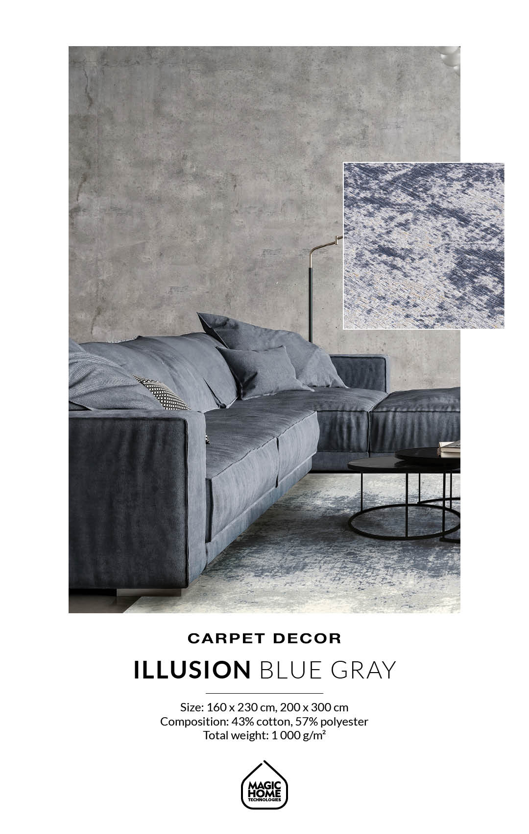 CARPET DECOR™ MODERNI TEPISI - Dezen