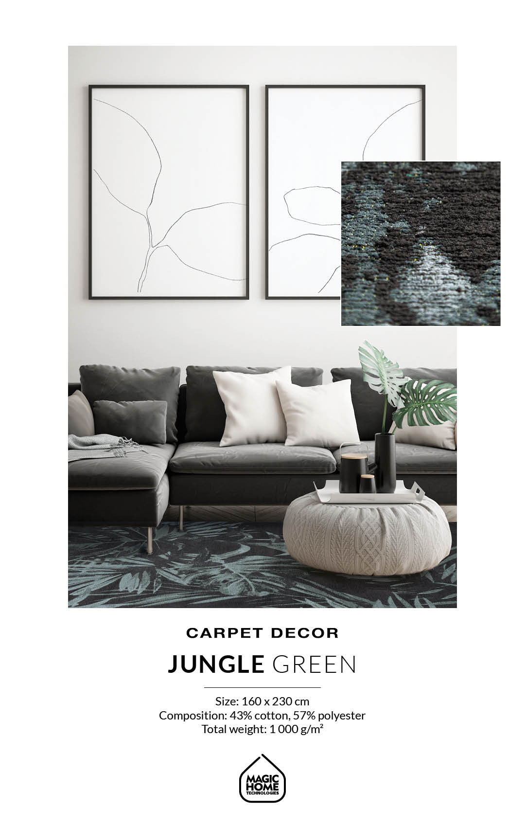 CARPET DECOR™ MODERNI TEPISI - Dezen