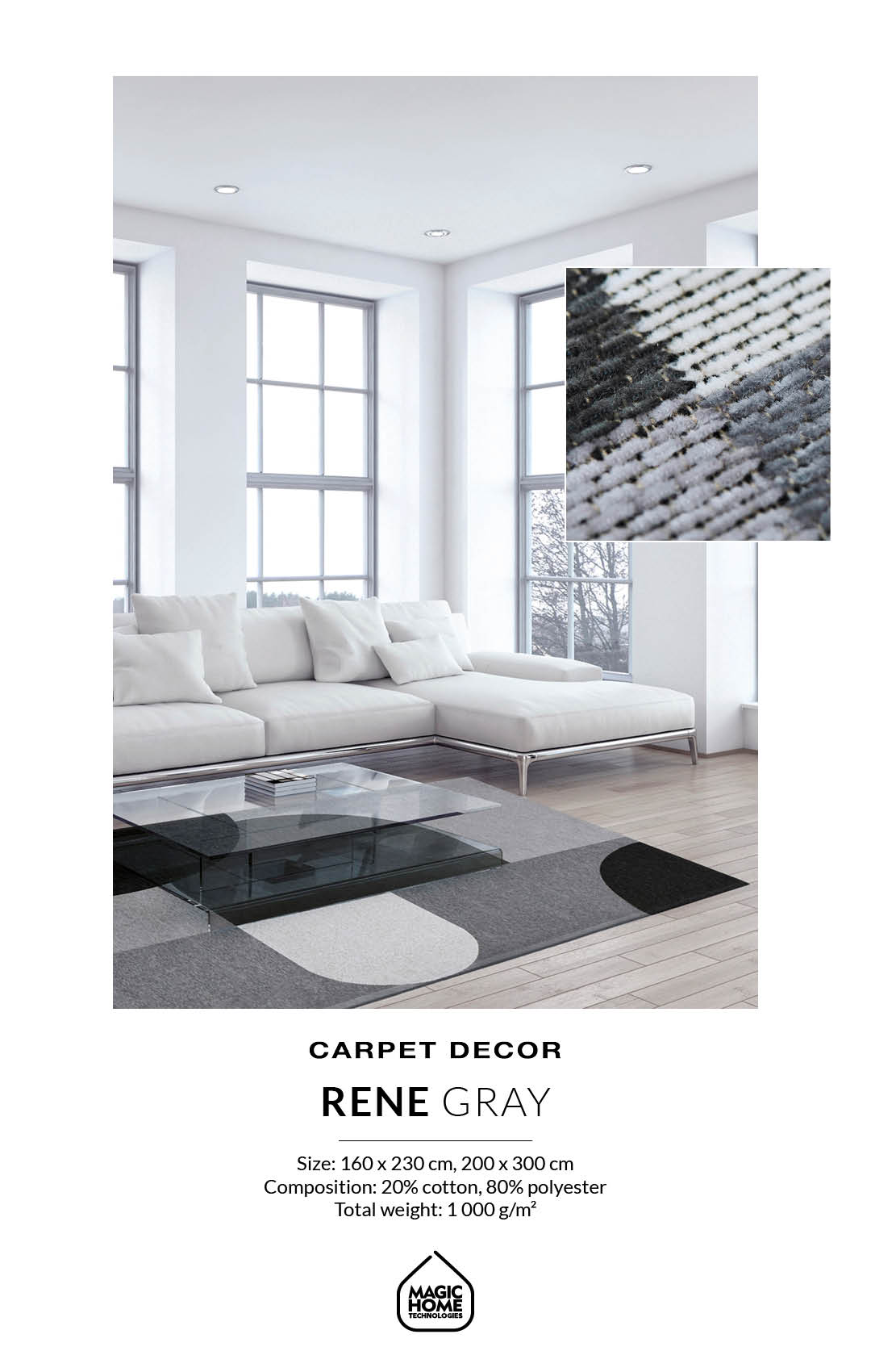 CARPET DECOR™ MODERNI TEPISI - Dezen