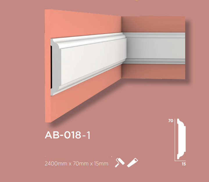 DEKORATIVNE UKRASNE LAJSNE - Dezen