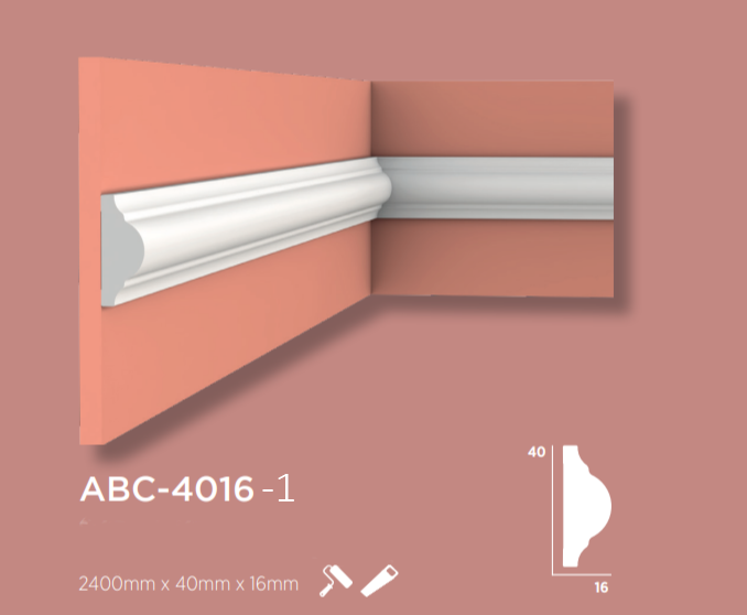 DEKORATIVNE UKRASNE LAJSNE - Dezen