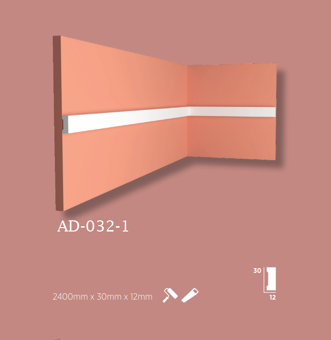 DEKORATIVNE UKRASNE LAJSNE - Dezen