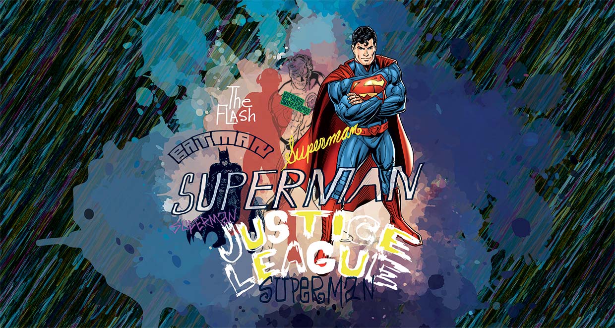 MURALI SA SUPERHEROJIMA - Dezen