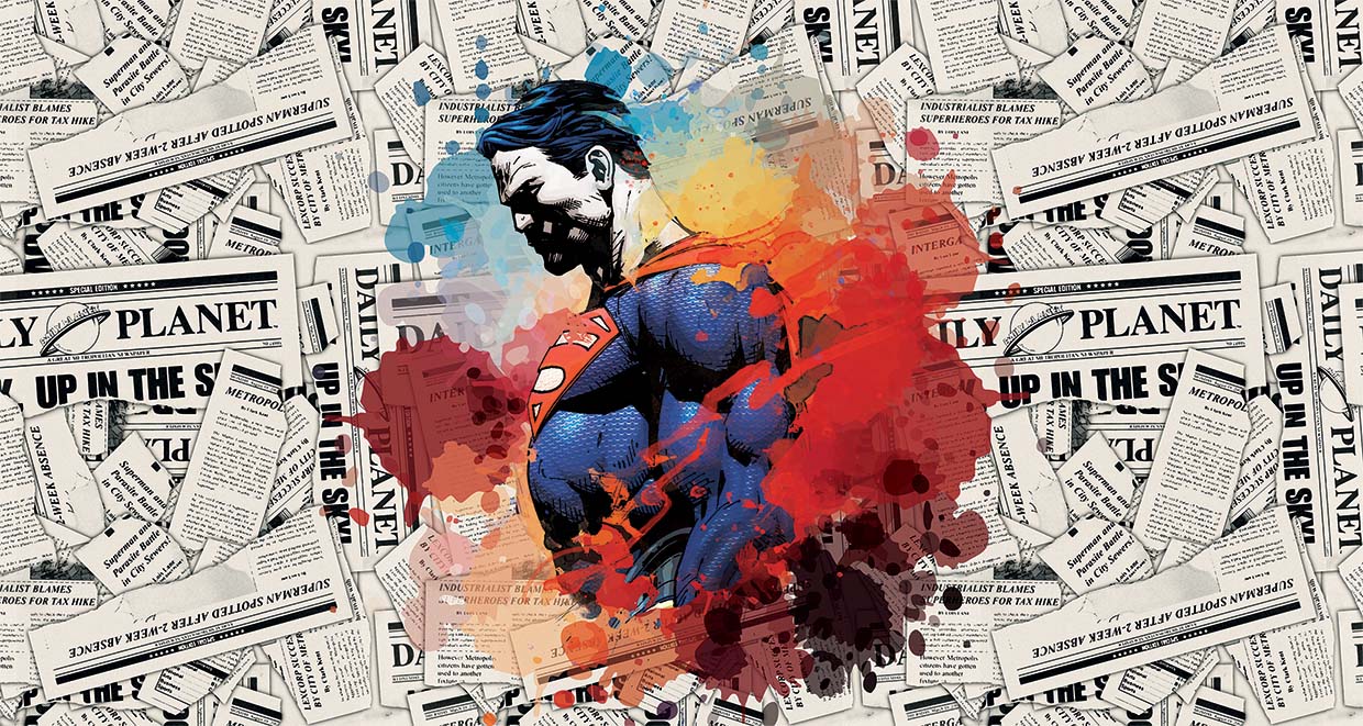 MURALI SA SUPERHEROJIMA - Dezen