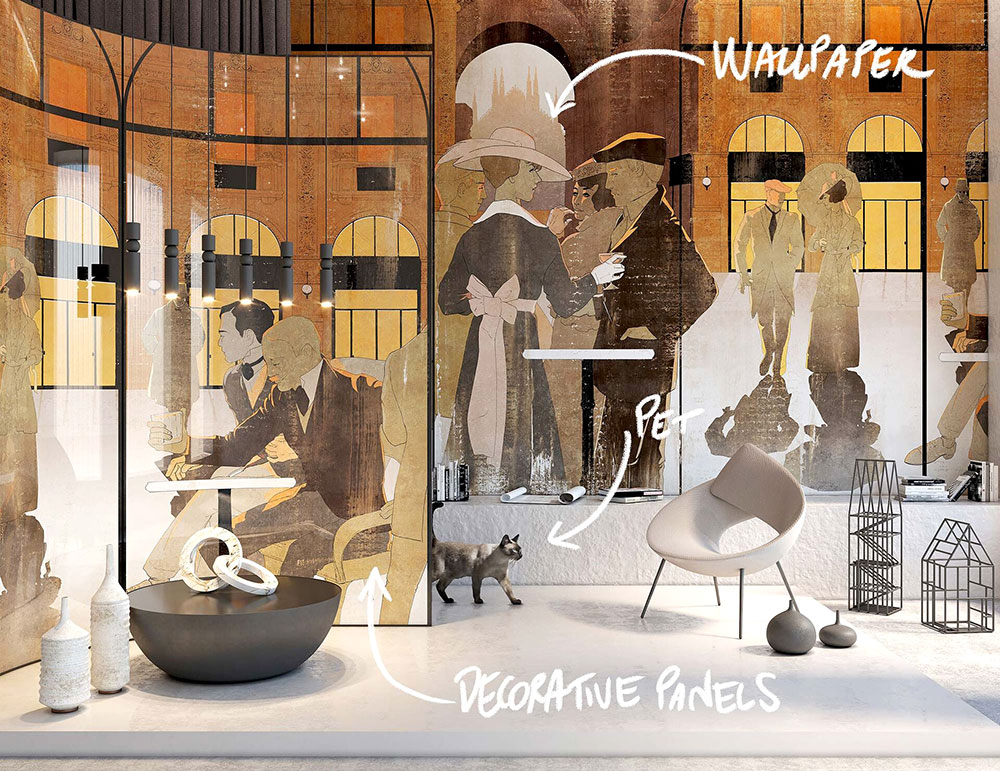 SVETLEĆI PANELI - Dezen